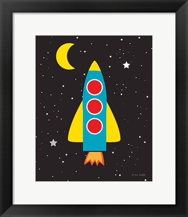 Framed Blast Off Print