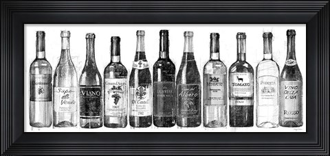 Framed Wine Cellar Print