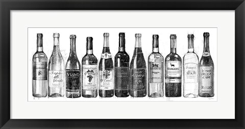 Framed Wine Cellar Print