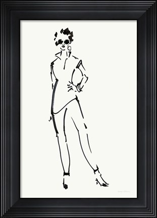 Framed About Town I Print