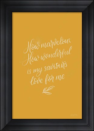 Framed Sunday Hymn V Print