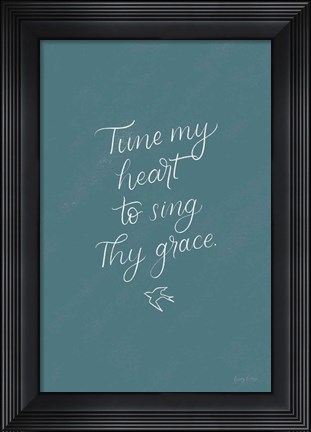 Framed Sunday Hymn II Print