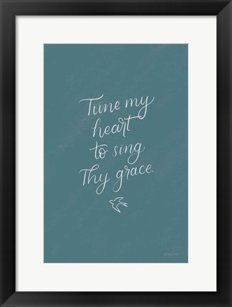 Framed Sunday Hymn II Print