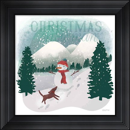 Framed Winter Wonderland IV Print