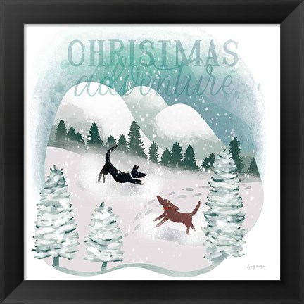 Framed Winter Wonderland II Print