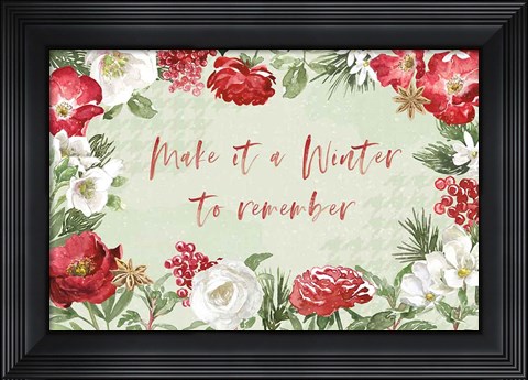 Framed Rustic Season I Print