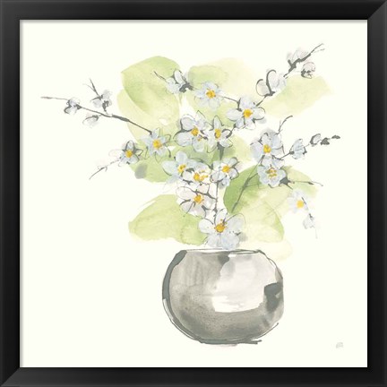 Framed Plant Blossom II Print