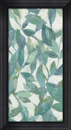 Framed Summer Garden Greenery III Light Print