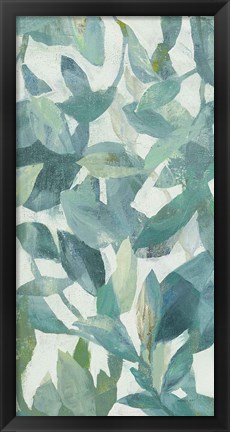 Framed Summer Garden Greenery II Light Print