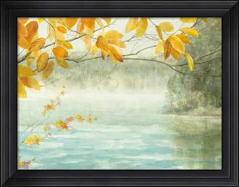 Framed View from the Shore Print