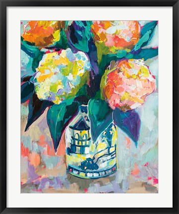 Framed Sunset Bouquet Print