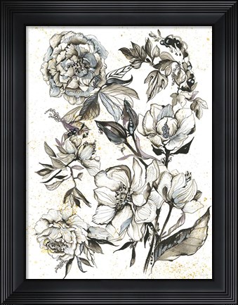 Framed Elegance I Print