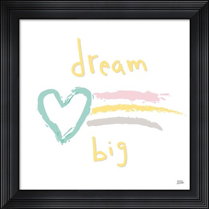Framed Rainbow Dream III Print