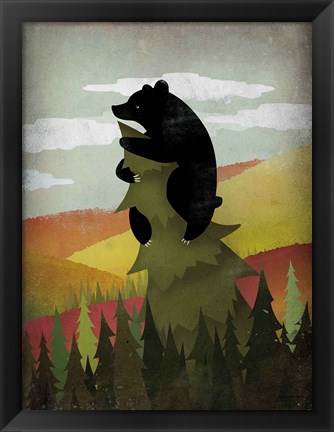 Framed Leaf Peeper No Words Print