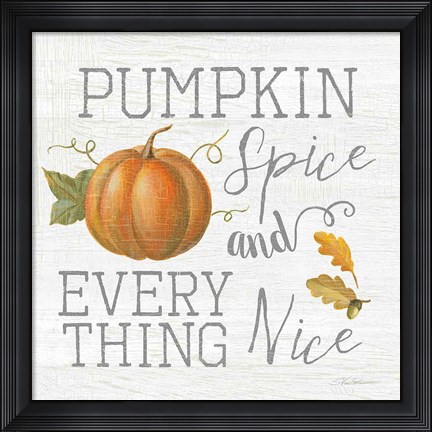 Framed Fall Splendor VIII Print