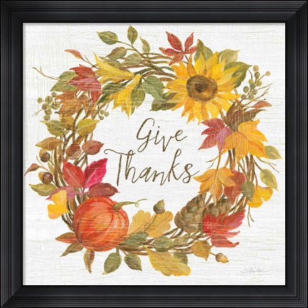 Framed Fall Splendor VII Print