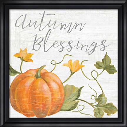 Framed Fall Splendor II Print