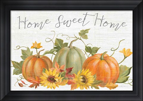 Framed Fall Splendor I Print