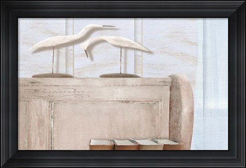 Framed East View Print