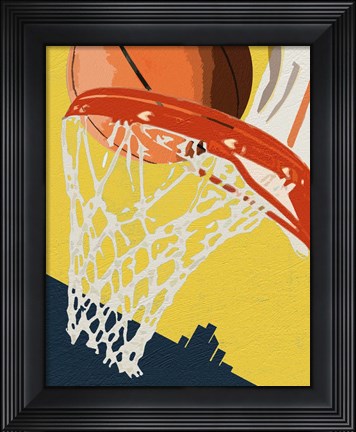 Framed Slam Dunk Print