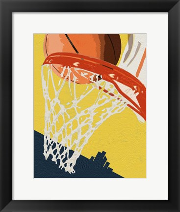 Framed Slam Dunk Print