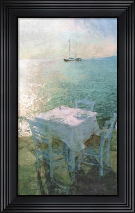 Framed Greek Table 1 Print