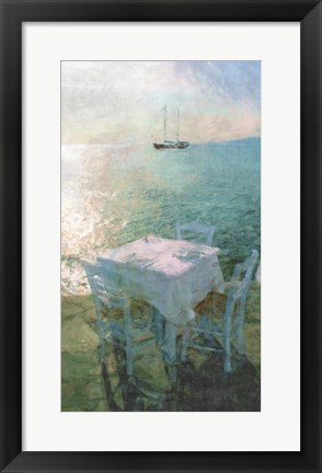 Framed Greek Table 1 Print