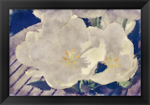 Framed Summer Flowers Print