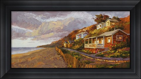 Framed Beach Buddies Print