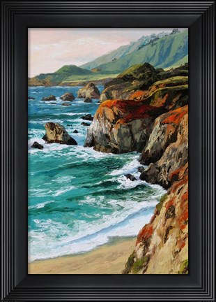 Framed Coastal Grandeur Print
