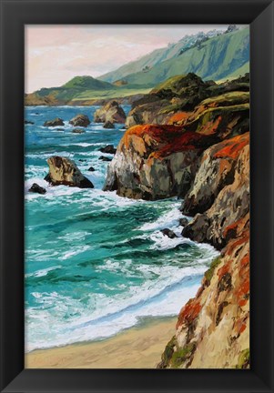 Framed Coastal Grandeur Print