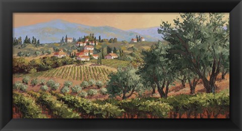 Framed Fruits of Tuscany Print