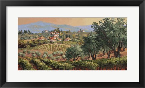 Framed Fruits of Tuscany Print