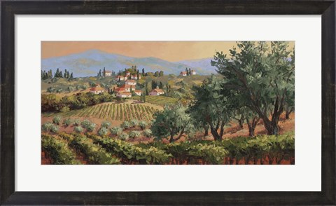 Framed Fruits of Tuscany Print