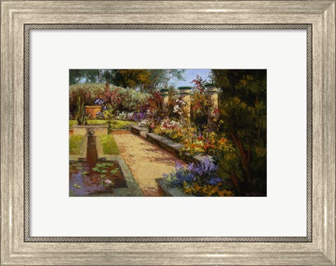 Framed Giardino Bellissimo Print