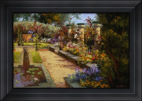Framed Giardino Bellissimo Print