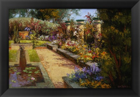 Framed Giardino Bellissimo Print