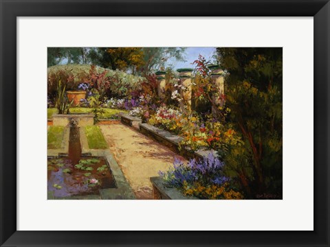 Framed Giardino Bellissimo Print