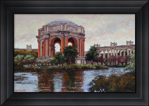 Framed Opalescent Grandeur Print