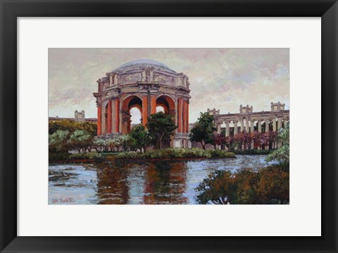 Framed Opalescent Grandeur Print