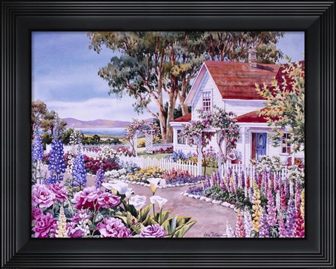 Framed Summer in the Country Print