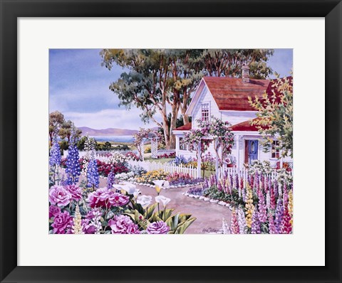 Framed Summer in the Country Print