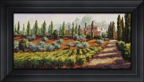 Framed Italian Farmhouse Print