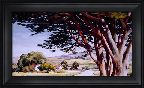 Framed Country Road Print