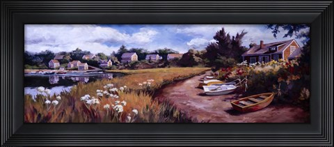 Framed On Pleasant Pond Print