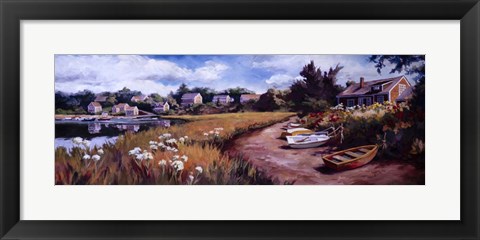 Framed On Pleasant Pond Print