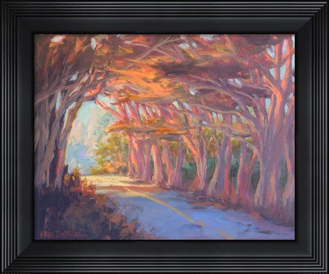 Framed Tree Tunnel Print