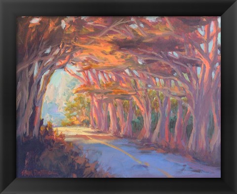 Framed Tree Tunnel Print