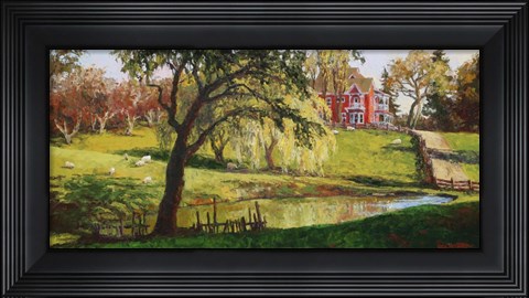 Framed Reilly Heights Print