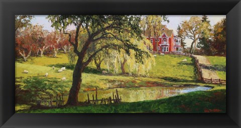 Framed Reilly Heights Print